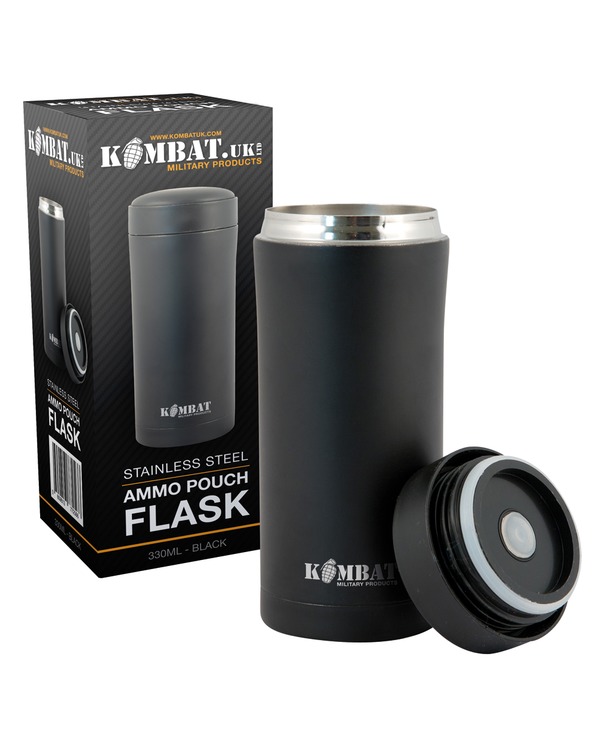 Ammo Pouch Flask - Black