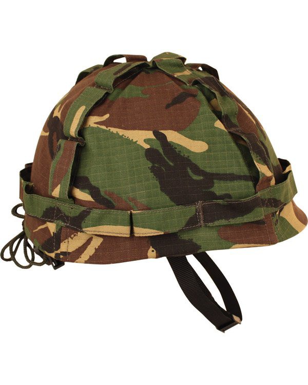 M1 Plastic Helmet with Cover - DPM