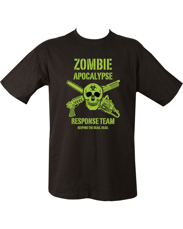 Zombie Apocalypse T-shirt - Black