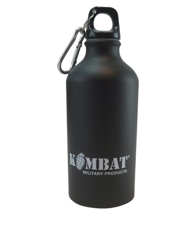 Aluminium Water Bottle - 500ml - BLACK