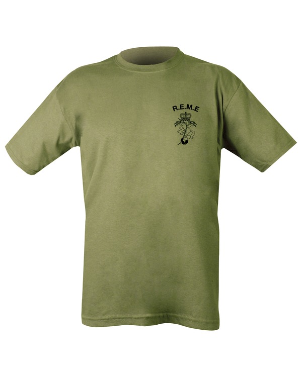 R.E.M.E T-shirt - Olive Green