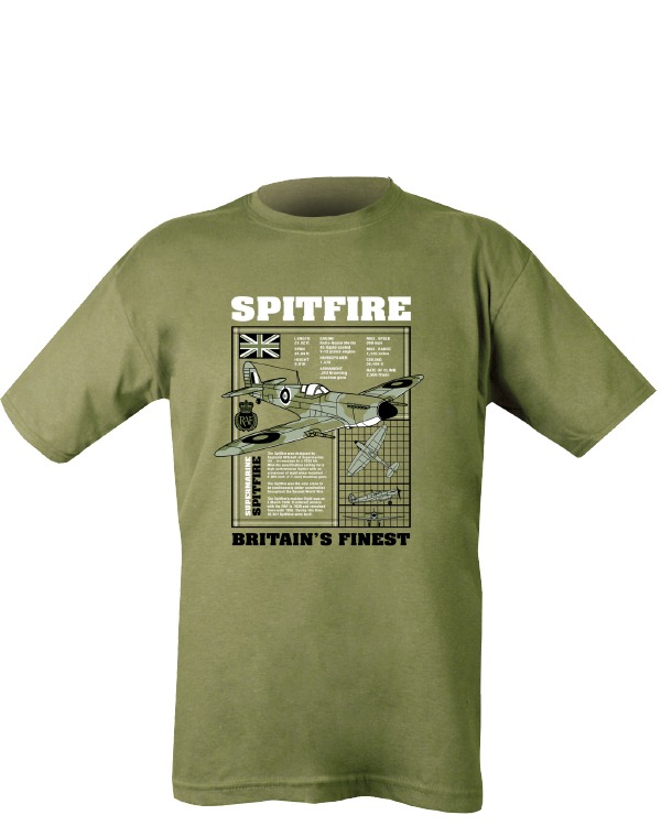 Spitfire T-shirt - Olive Green