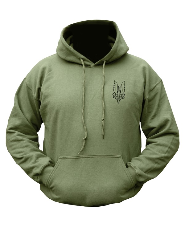 SAS HOODIE - Olive Green - End of line