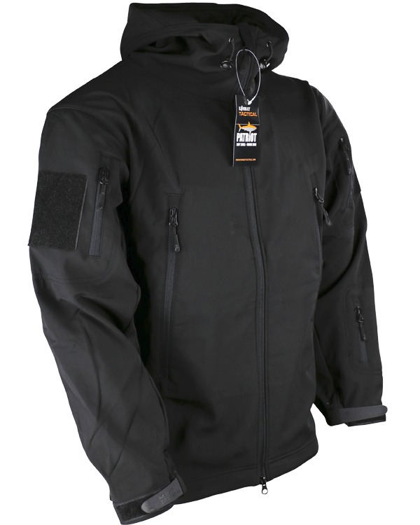 PATRIOT Tactical Soft Shell Jacket - Black