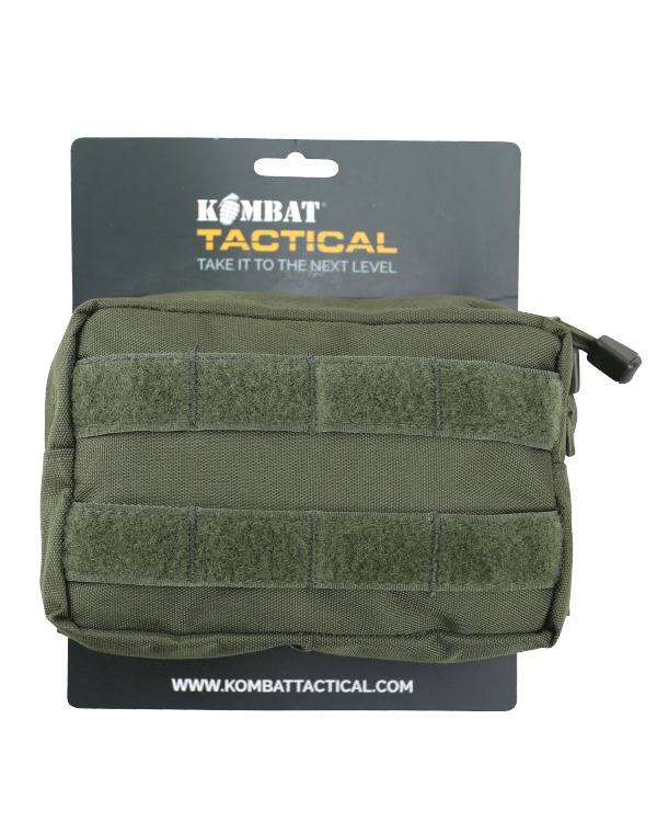 Small MOLLE Utility Pouch - Olive Green