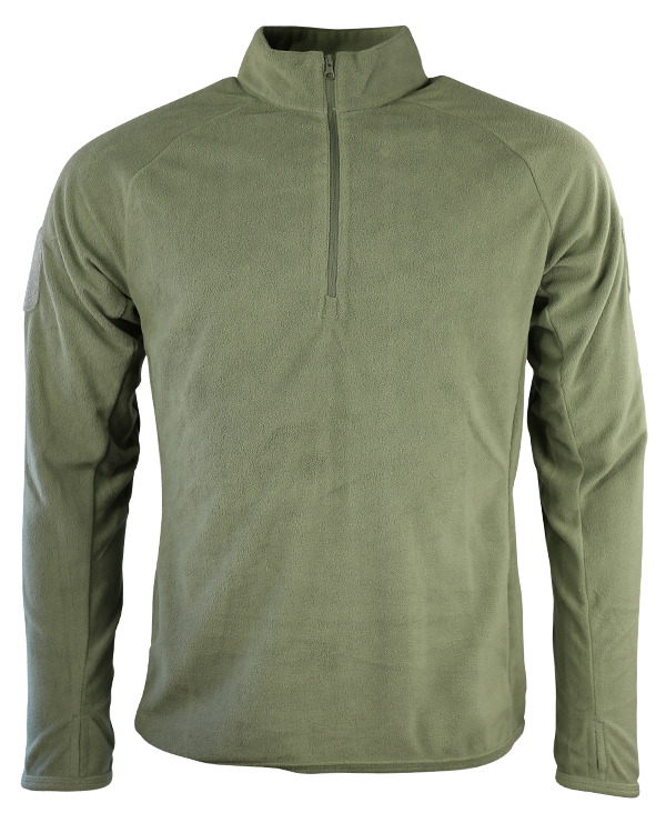 Alpha Mid-Layer Fleece - Olive Green