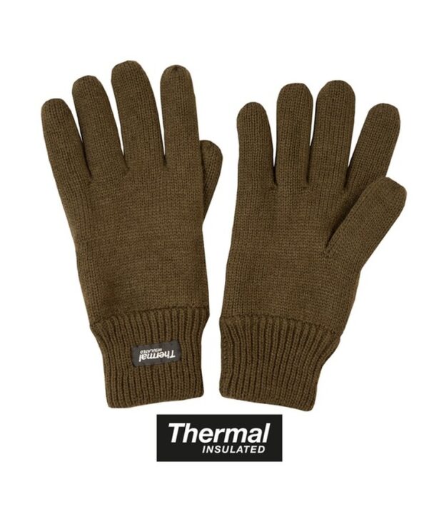 Thermal Gloves - Olive Green