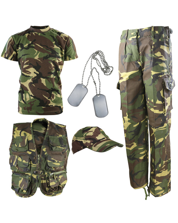 Kids Camouflage Explorer Army Kit - DPM