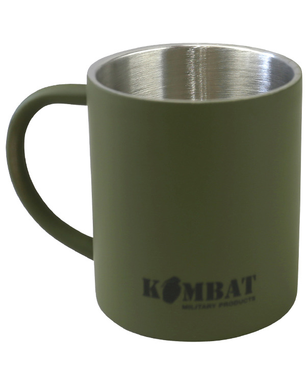 Stainless Steel Mug 330ml - Olive Green