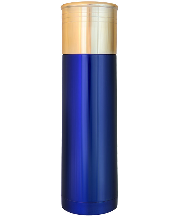 Cartridge Flask 750ml - Metallic Blue