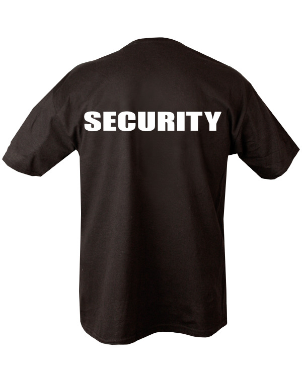 Security Double Print T-shirt - Black