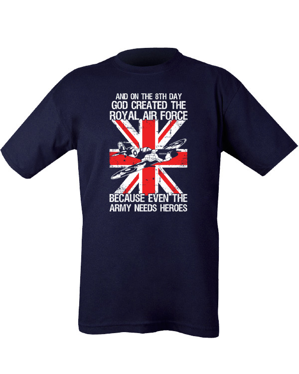 God Created the Royal Air Force T-shirt