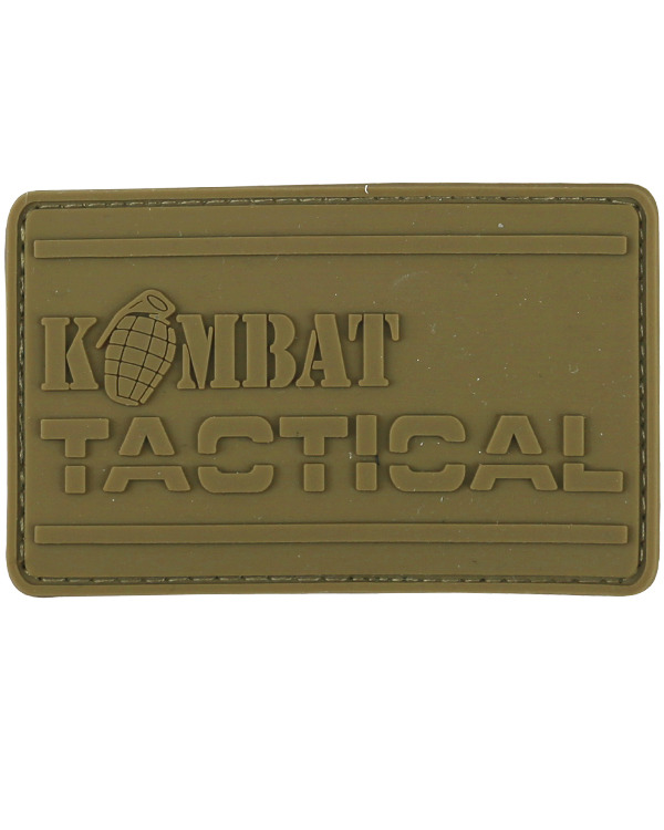 Kombat PVC Tactical Patch - Coyote