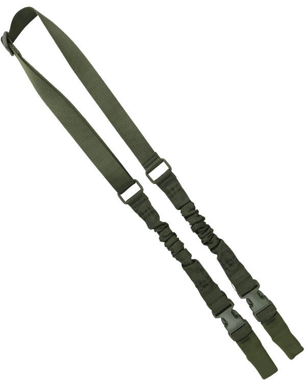 Double Point Bungee Sling - Olive Green