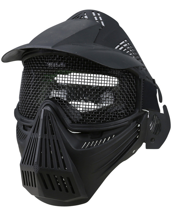 Full Face Mesh Mask - Black