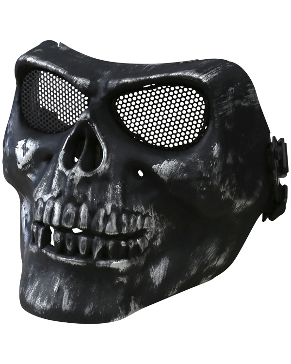 Half Face Skull Mask