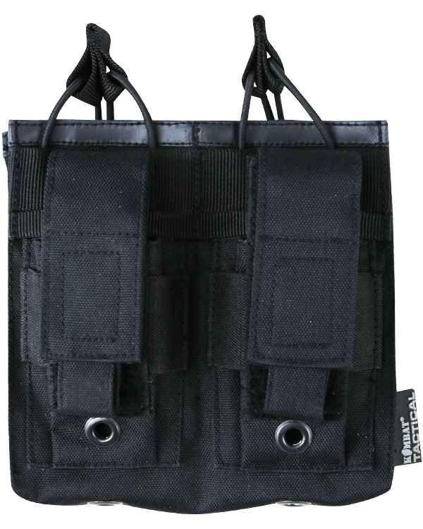 Alpha Mag with Pistol Mag - Double - Black