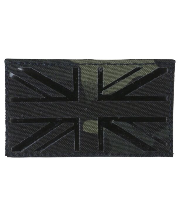 UK Laser Cut Patch - BTP Black