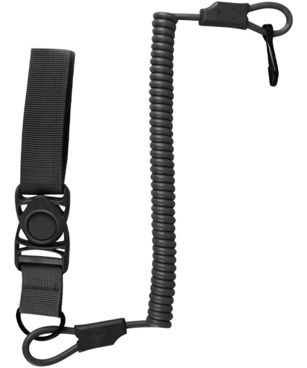 Tactical Pistol Lanyard - Black