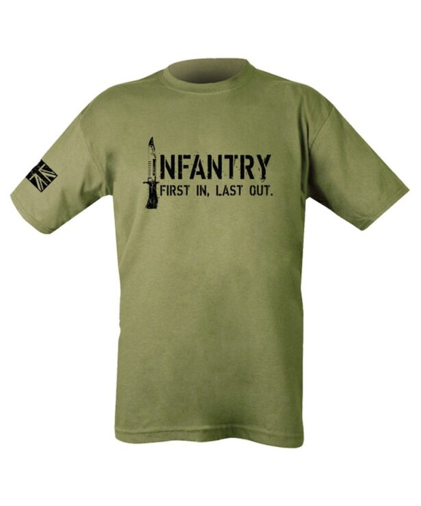 Infantry T-shirt - Olive Green