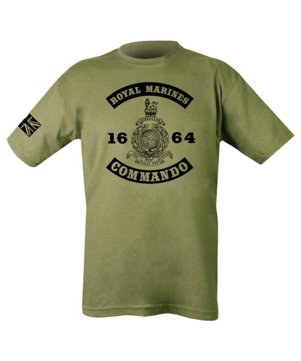 1664 Commando T-shirt - Olive Green