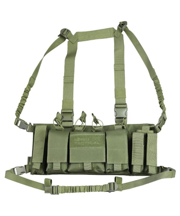 Trojan Chest Rig - Olive Green