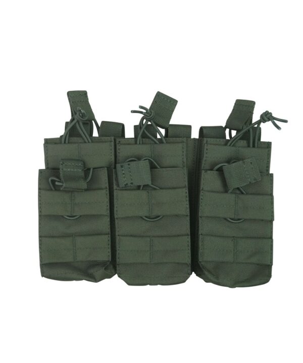 Triple Duo Mag Pouch - Olive Green