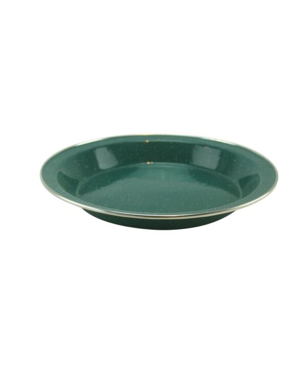 Deluxe ENAMEL Plate - LARGE - Green