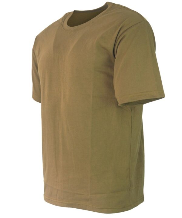 Military Plain T-Shirts - Coyote