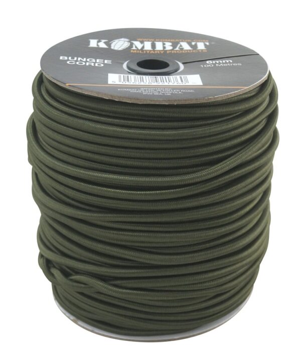 6.0 mm Bungee Cord -100M - O/G