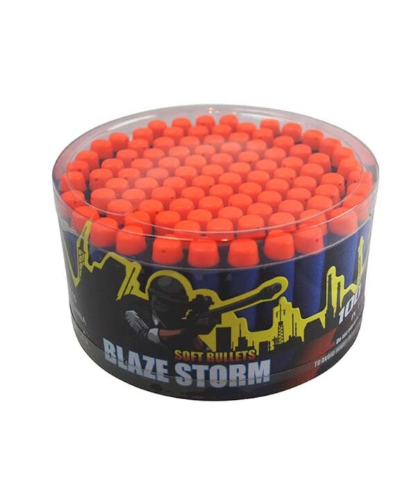 Soft Bullet Darts (7.2cm) - TUB of 100 Pcs