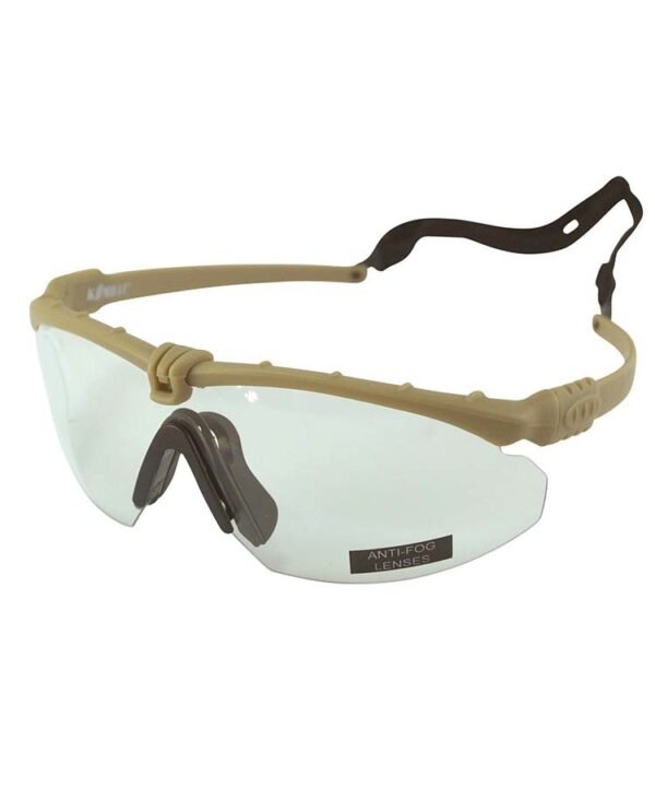 Ranger Glasses - Coyote - Clear Lens