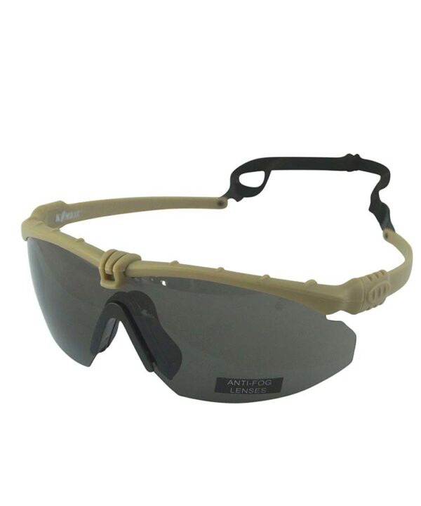 Ranger Glasses - Coyote - Smoke Lens