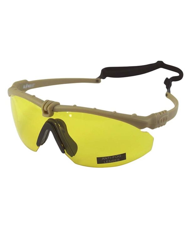 Ranger Glasses - Coyote - Yellow Lens