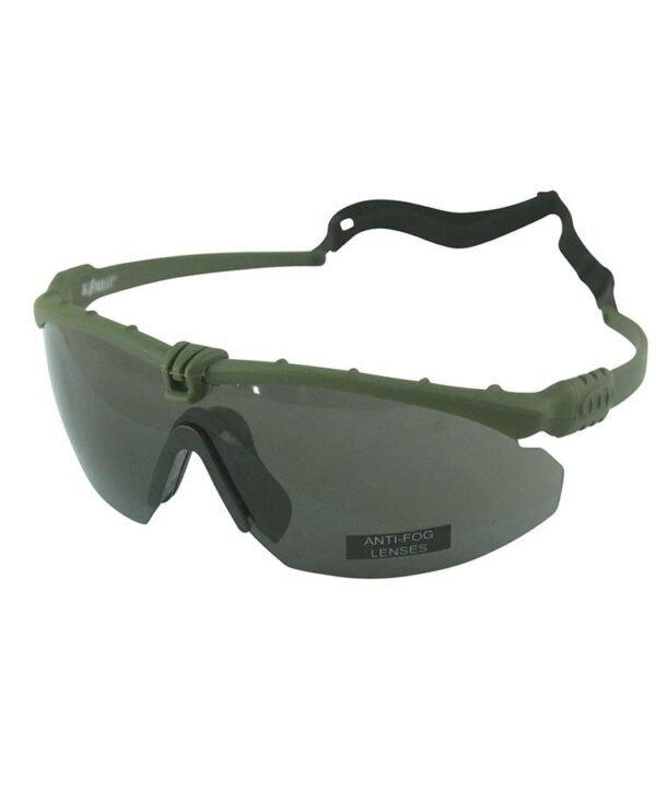 Ranger Glasses - Olive Green  - Smoke Lens