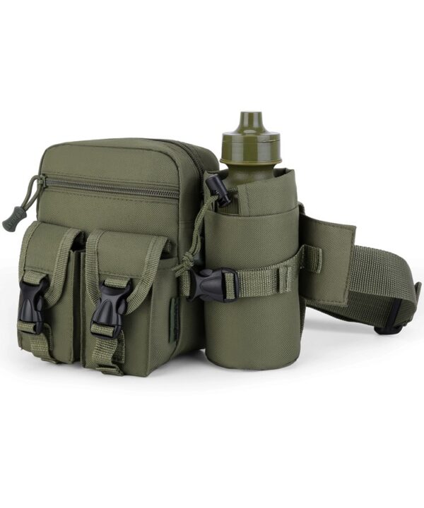 Pioneer Waist Bag + Bottle - Olive Green