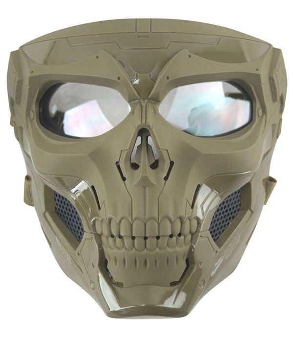 Skull Messenger Mask - Coyote