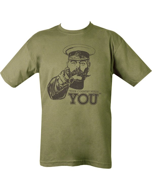 Kitchener T-shirt - Olive Green