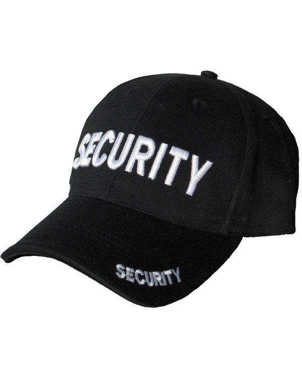 3D Baseball Cap - Security