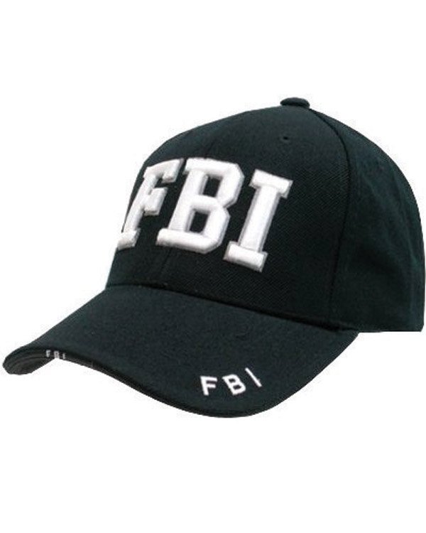 3D Baseball Cap - FBI