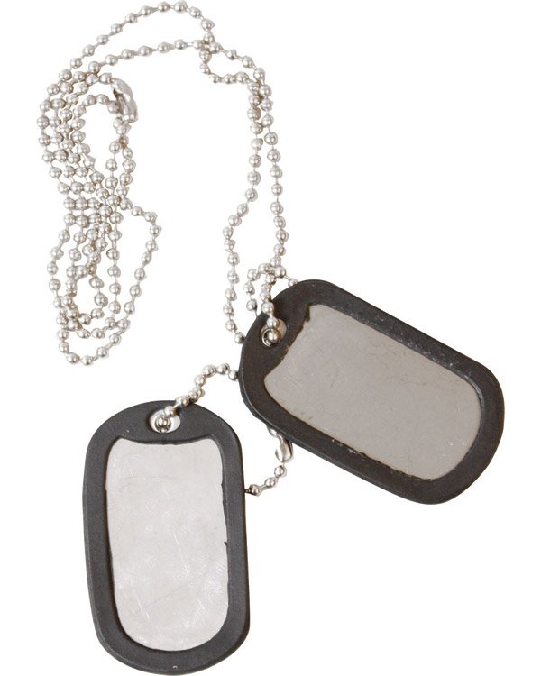 Dog Tags - Silver