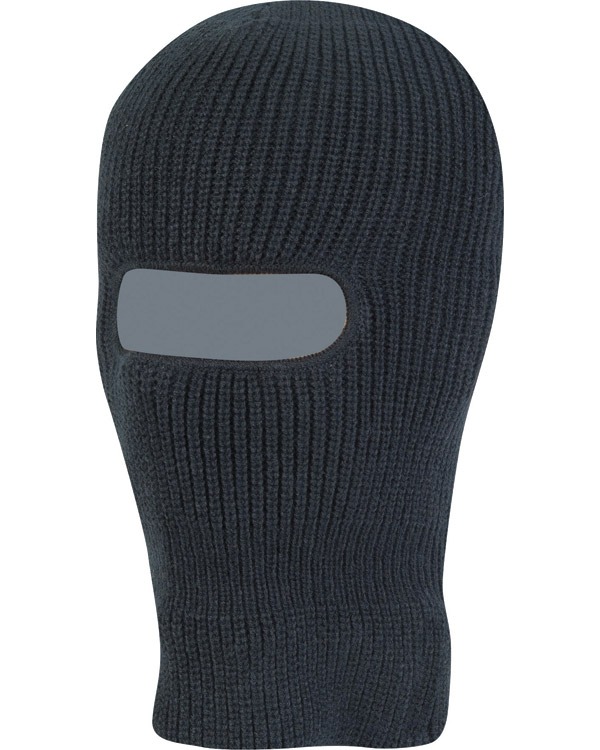 Open Face Balaclava - Black