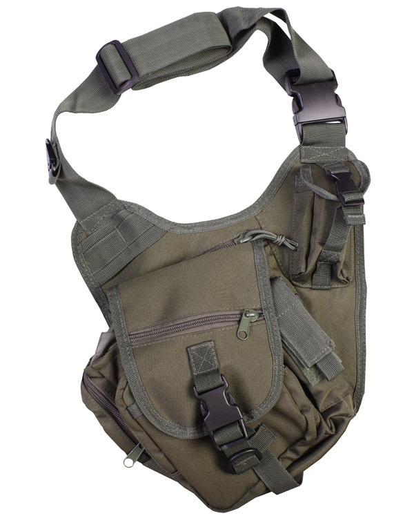 Tactical Shoulder Bag 7 Litre - Olive Green