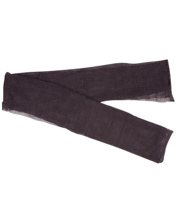 Scrim Net Scarf - Black