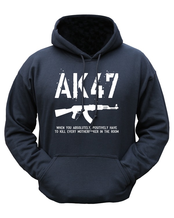 AK47 HOODIE - Black - End of line