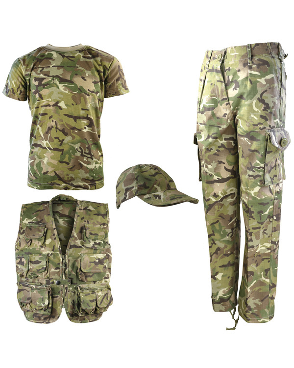 Kids Camouflage Explorer Army Kit - BTP