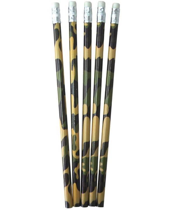 Camo Pencils - Pack of 5