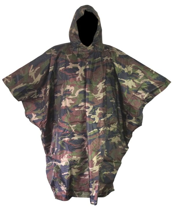 Ranger Ponchos - US Woodland Camo