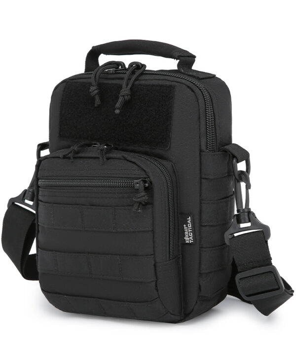 Hex Stop Explorer Shoulder Bag Black KombatUK