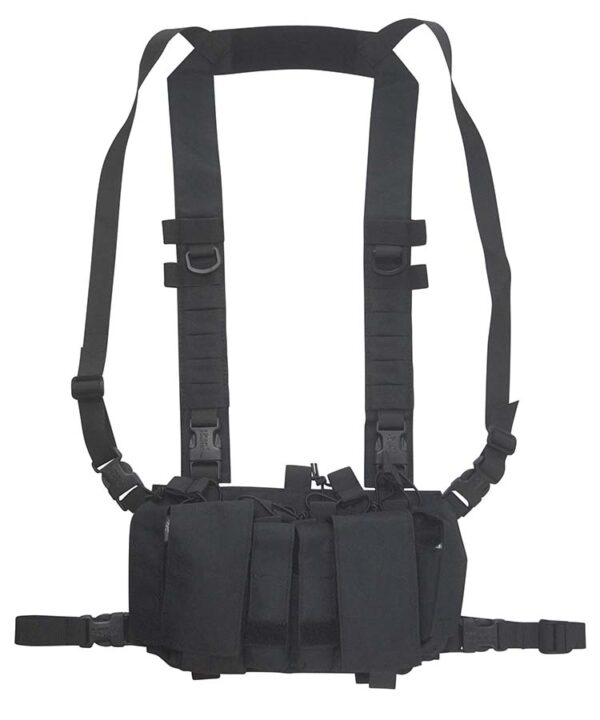 Delta High Capacity Chest Rig - Black